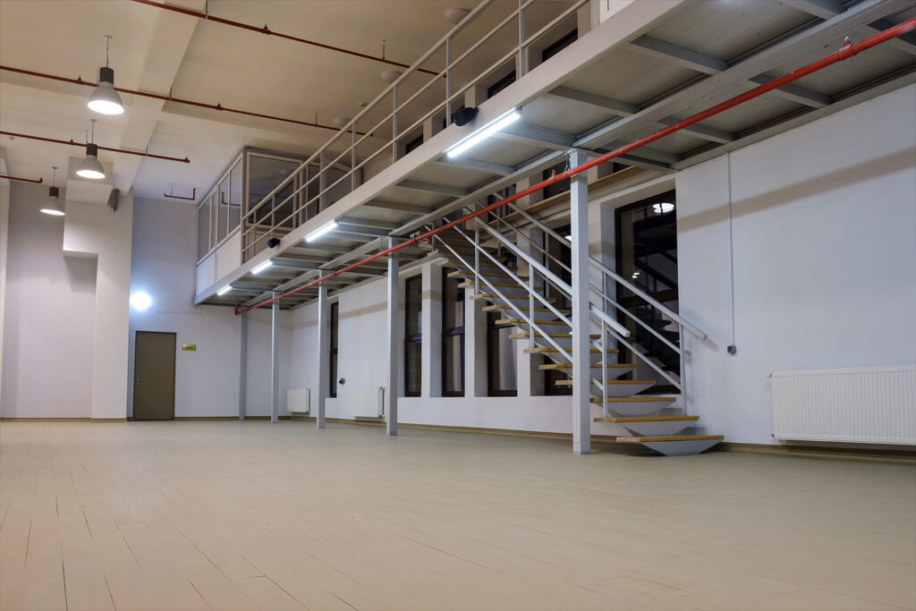 Mezzanine office space