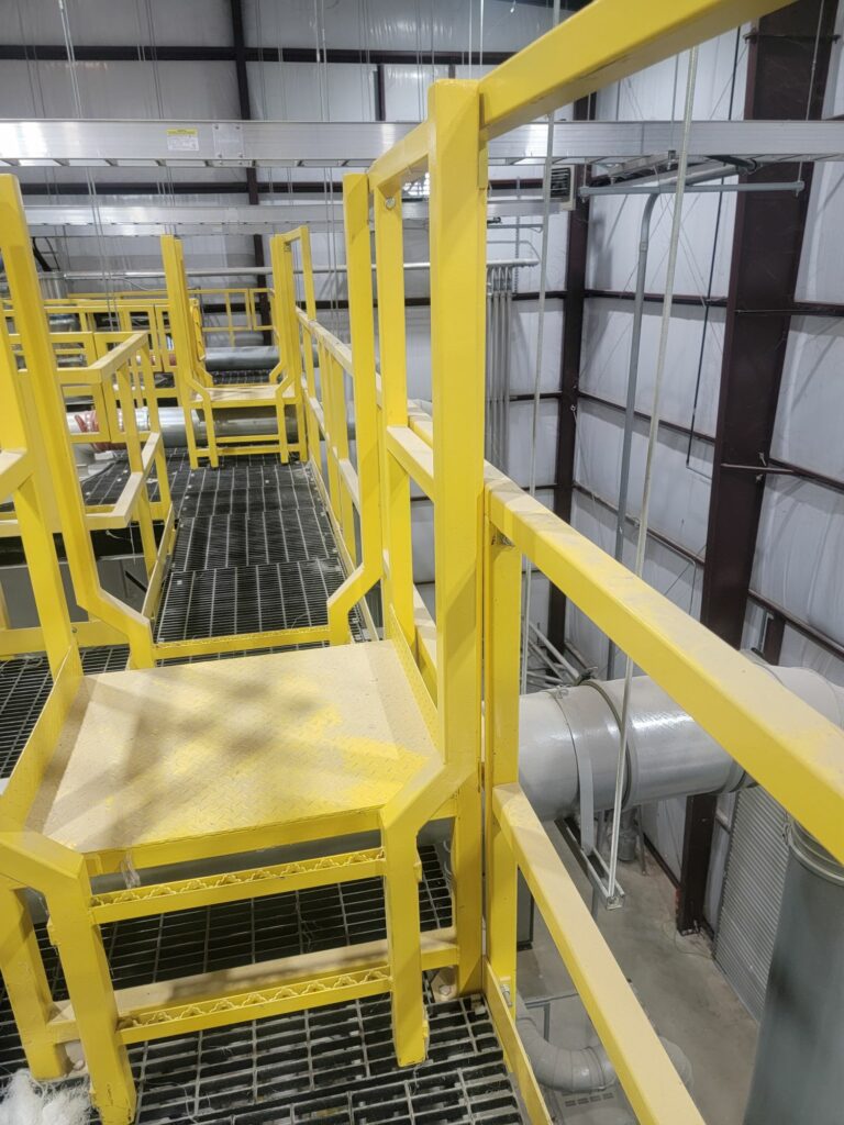 structural steel walkway